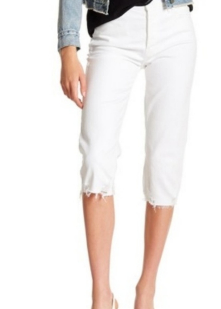 - Mother Superior "The Almost Saint Boyfriend Crop Jeans Almost Innocent Size 24